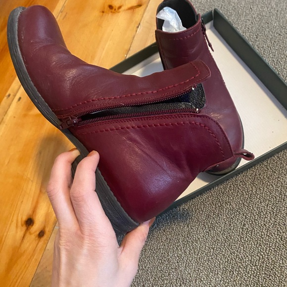 Spring Step Bordeaux Ankle Boots NEW - Picture 10 of 10